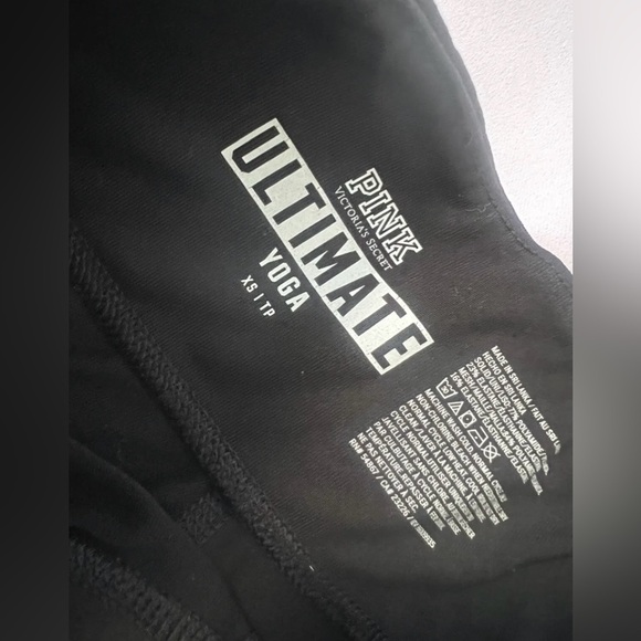 Pink Victoria’s secret women’s Ultimate High Waisted Leggings Size‎ XS Black - Picture 6 of 10